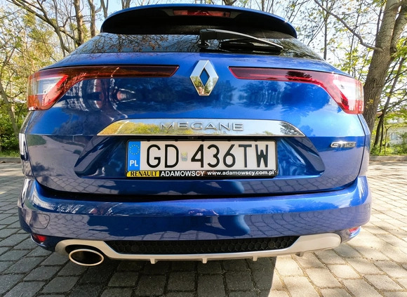 Renault Megane cena 69000 przebieg: 45000, rok produkcji 2018 z Gdańsk małe 137